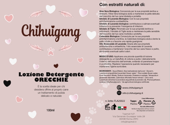 LOZIONE DETERGENTE ORECCHIE