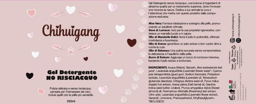 GEL DETERGENTE NO RISCIACQUO