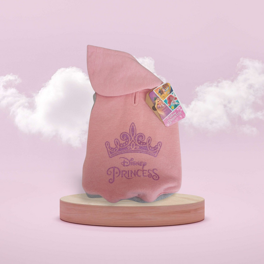 FELPA ROSA CON RICAMO