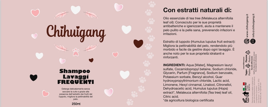 SHAMPOO LAVAGGI FREQUENTI